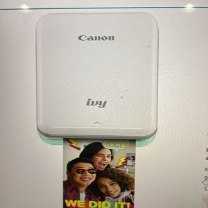 Canon Ivy Photo Printer for Smartphones (Mint Green)- sticky back prints